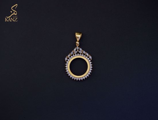 صورة برواز ربع ليره دائري