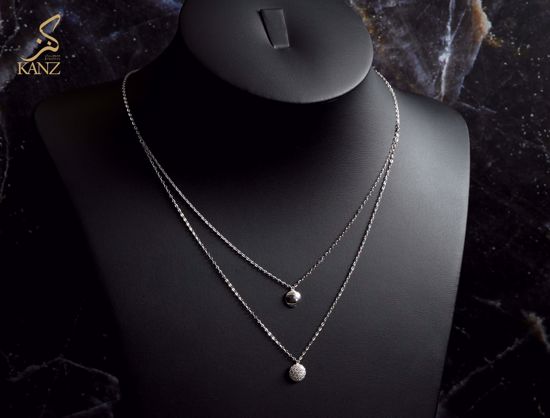 Picture of عقد ذهب ابيض