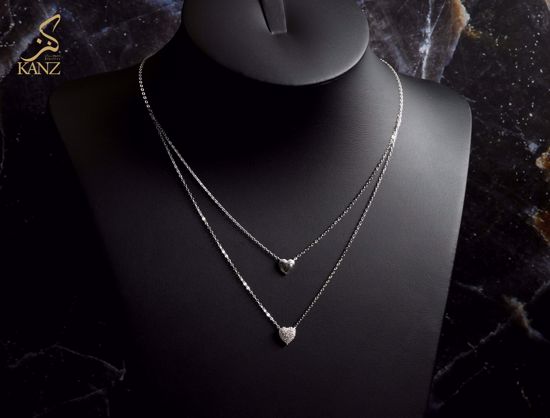 Picture of عقد ذهب ابيض