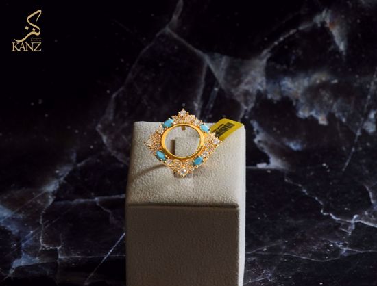 صورة خاتم برواز ربع ليره