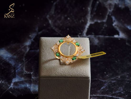 صورة خاتم برواز ربع ليره 