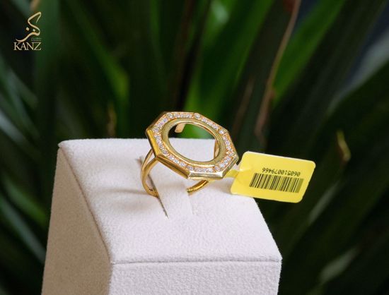 صورة خاتم برواز ربع ليره 