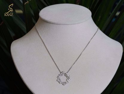 صورة عقد ذهب ابيض