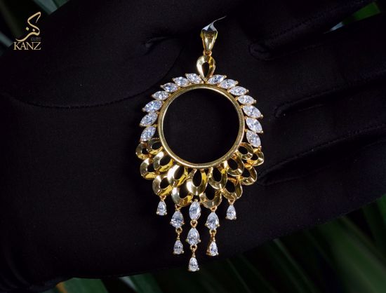 صورة برواز نص مخمس دائري