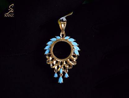 صورة برواز ربع ليره دائري