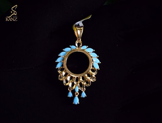 صورة برواز ربع ليره دائري