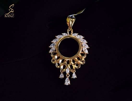 صورة برواز ربع ليره دائري