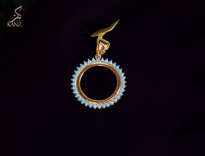 صورة برواز نص ليره دائري 