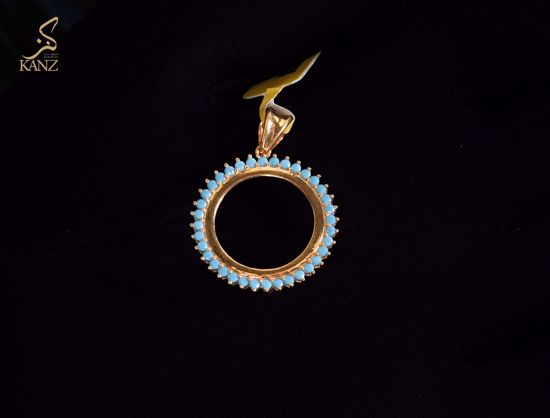 صورة برواز نص ليره دائري 