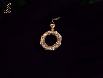 صورة برواز ربع ليره دائري